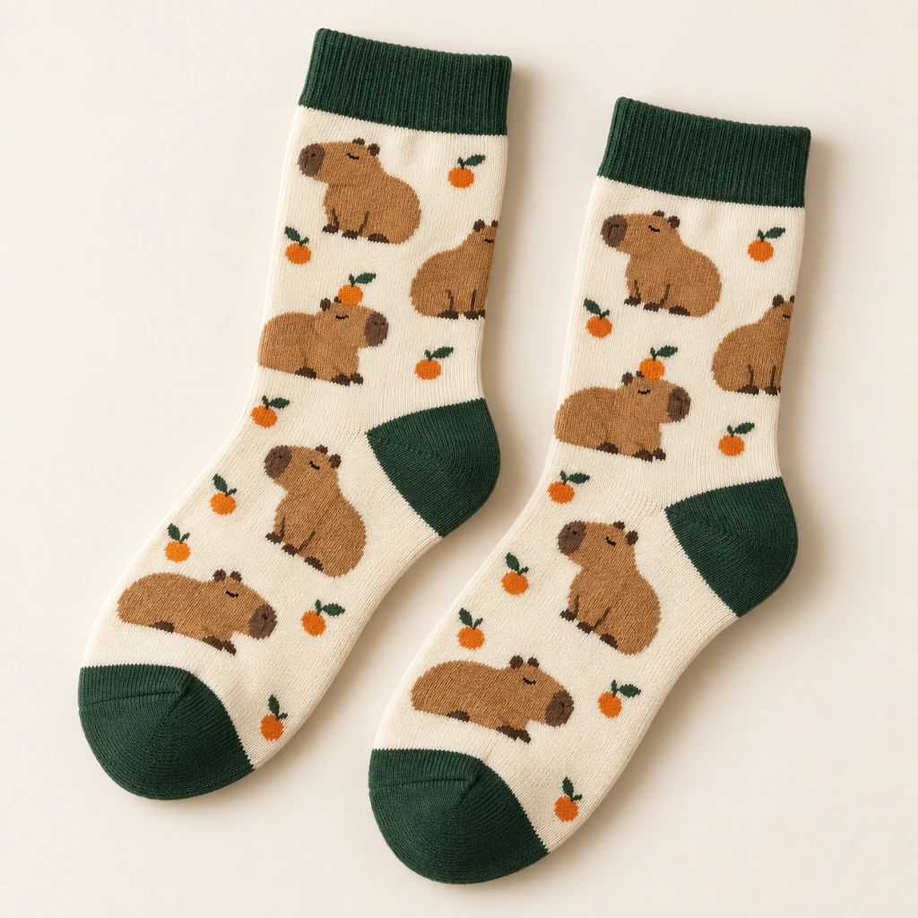 Medias Capybara — Pasito a Pasito
