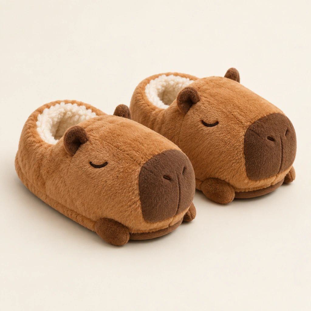 Pantuflas Capybara — No Salgo Hoy