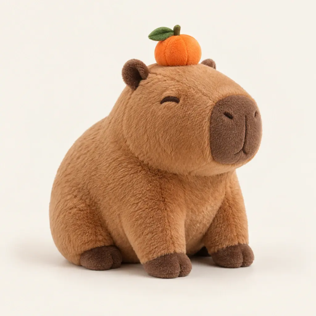 Peluche Capybara — Modo Siesta